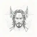 John Wick tattoo design idea