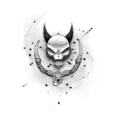 Nike swoosh  bleeding  tattoo design idea