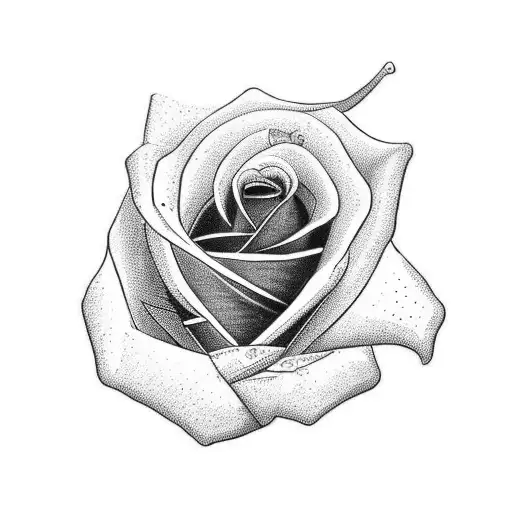 Combining the image of a gun and a rose in a unique way tattoo design idea