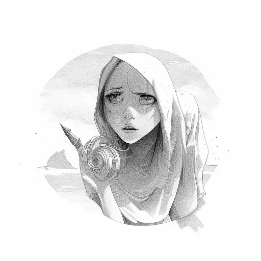 overcoming depression and anxiety  tattoo design idea