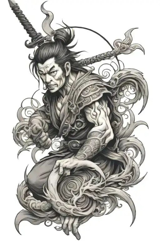 Satoru Gojo tattoo design idea