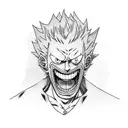 make me donquixote doflamingo the brother of the anime one piece tattoo design idea