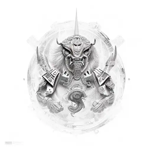 zodiac tattoo design idea