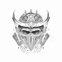 D M K K L K N tattoo design idea