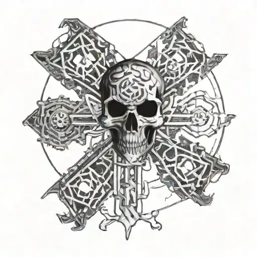 stalker radiation gear tattoo design idea