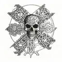 stalker radiation gear tattoo design idea