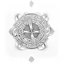 Celtic symbols for luck success love tattoo design idea
