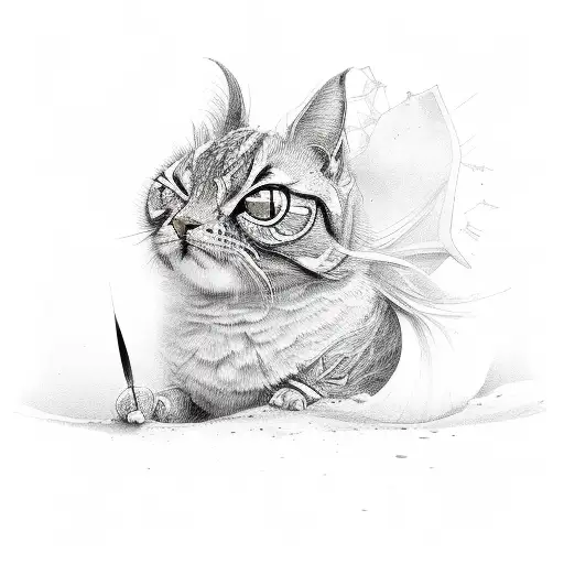 Silver Linings tattoo design idea