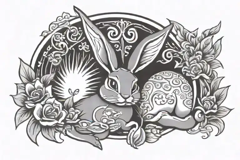 playboy bunny tattoo design idea
