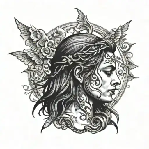 nirvana tattoo design idea