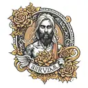 nirvana tattoo design idea