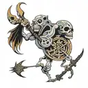 nirvana tattoo design idea