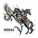 nirvana tattoo design idea
