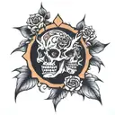 something representing 3 brothers 1 sister tattoo design idea