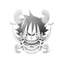 Luffy tattoo design idea