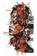 large details strokes shadows tattoo design idea