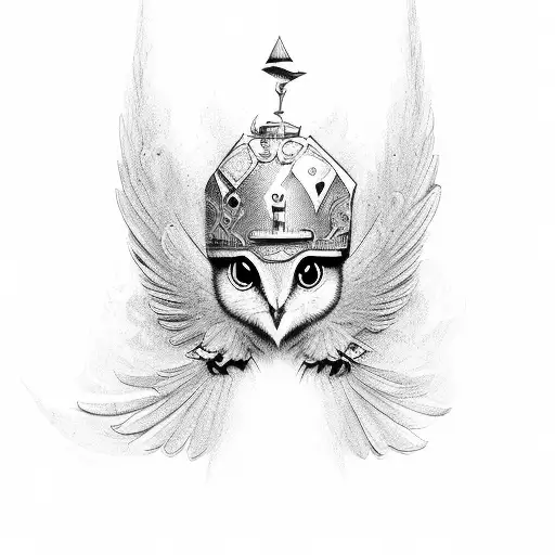 Tweetybird and Sylvester tattoo design idea