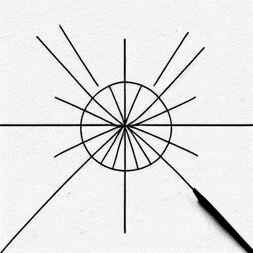 lines tattoo design idea