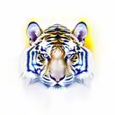 thai tiger tattoo design idea