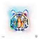 thai tiger tattoo design idea