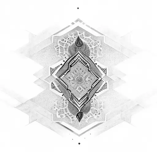 forearm sleeve Palestinian kufiyah with the names Celine and Salah tattoo design idea