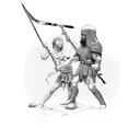 David vs Goliath  tattoo design idea