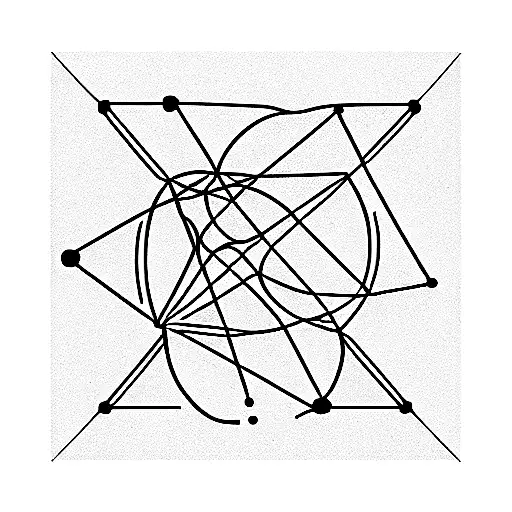 Neural network tattoo design idea