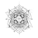 Neural network tattoo design idea