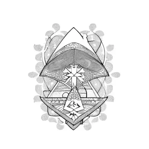 Surfboard tattoo design idea