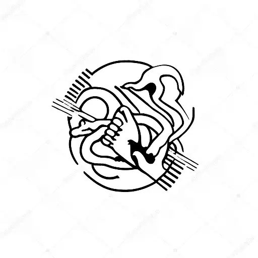 two hand making a pinky promise  tattoo design idea