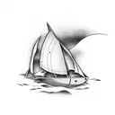 sailing electrical engineer leadership tattoo design idea