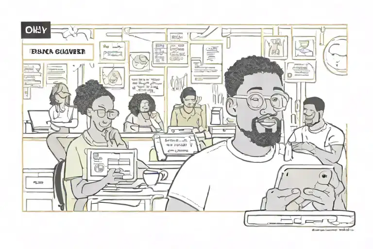 only text: 'black owned' tattoo design idea