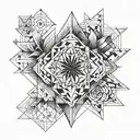 micro realism tattoo design idea