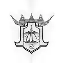 Incorporate elements of all four Philadelphia sports teams into a tattoo that represents the city's passion for sports tattoo design idea