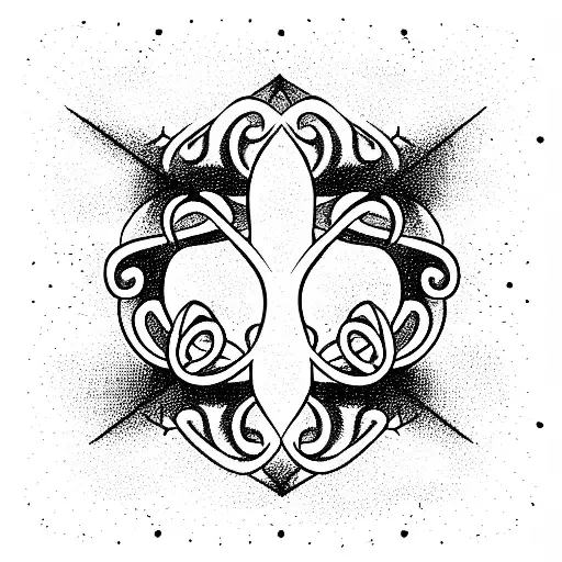 love peace guitar  tattoo design idea