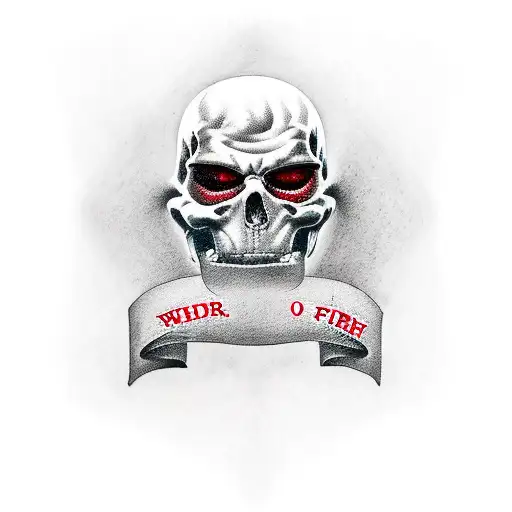 five finger death punch logo with words "arms wide open i stand alone im no hero and im not made of stone" tattoo design idea