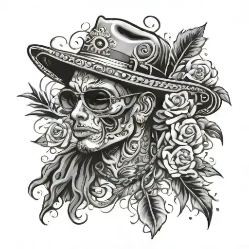 Gangster tattoo design idea