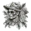 Gangster tattoo design idea