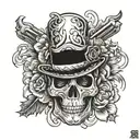 Gangster tattoo design idea