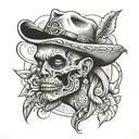 Gangster tattoo design idea