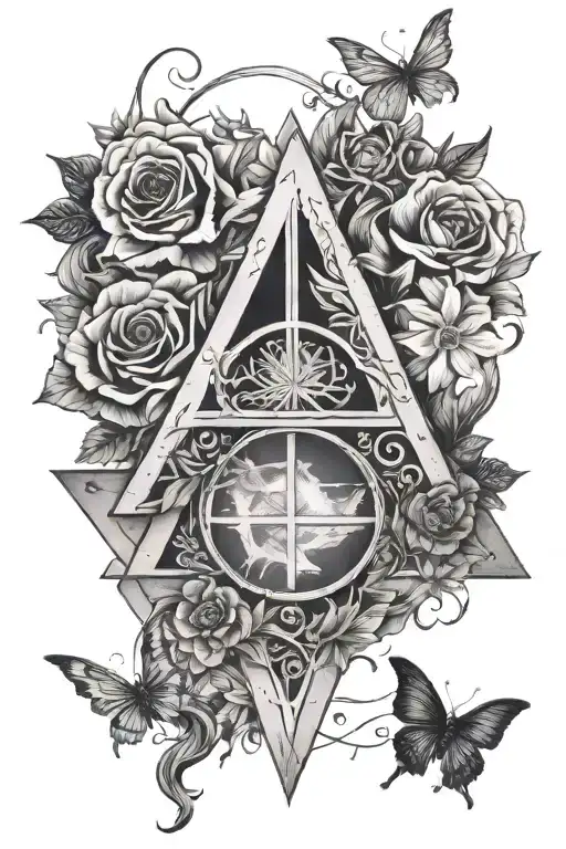 deathly hallows, 13, poppy, Lilly, rocky 4, peridot, Leo, basilisk  tattoo design idea