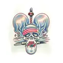 Bbq tattoo design idea