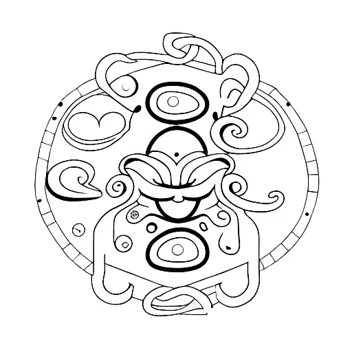 something random and small  tattoo design idea