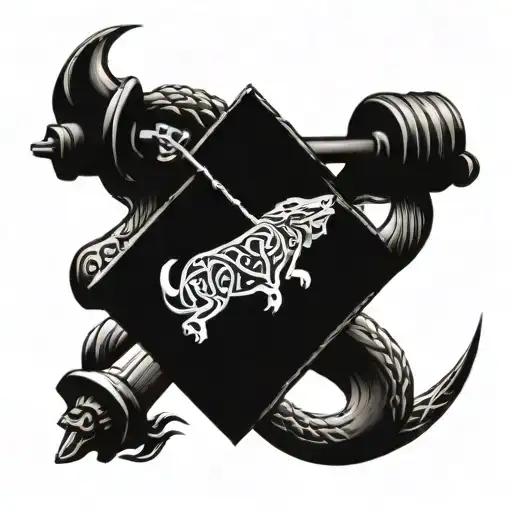 crossfit tattoo design idea