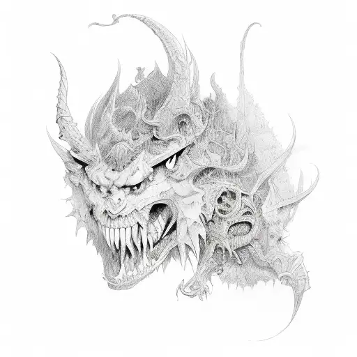 Wrath tattoo design idea