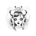 melanie martinez  tattoo design idea