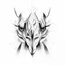 rainbow coloured zebra tattoo design idea