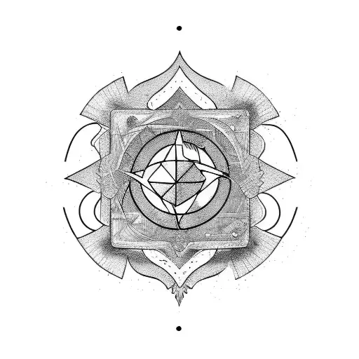 Acta non Verba tattoo design idea