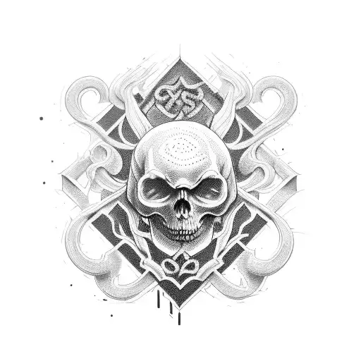 Acta non Verba tattoo design idea