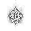 Acta non Verba tattoo design idea